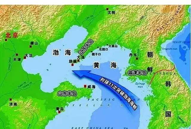 这才是老一辈的神来之笔，将渤海变成内海，甚至推动国际法的变革！翻看地图，每一寸