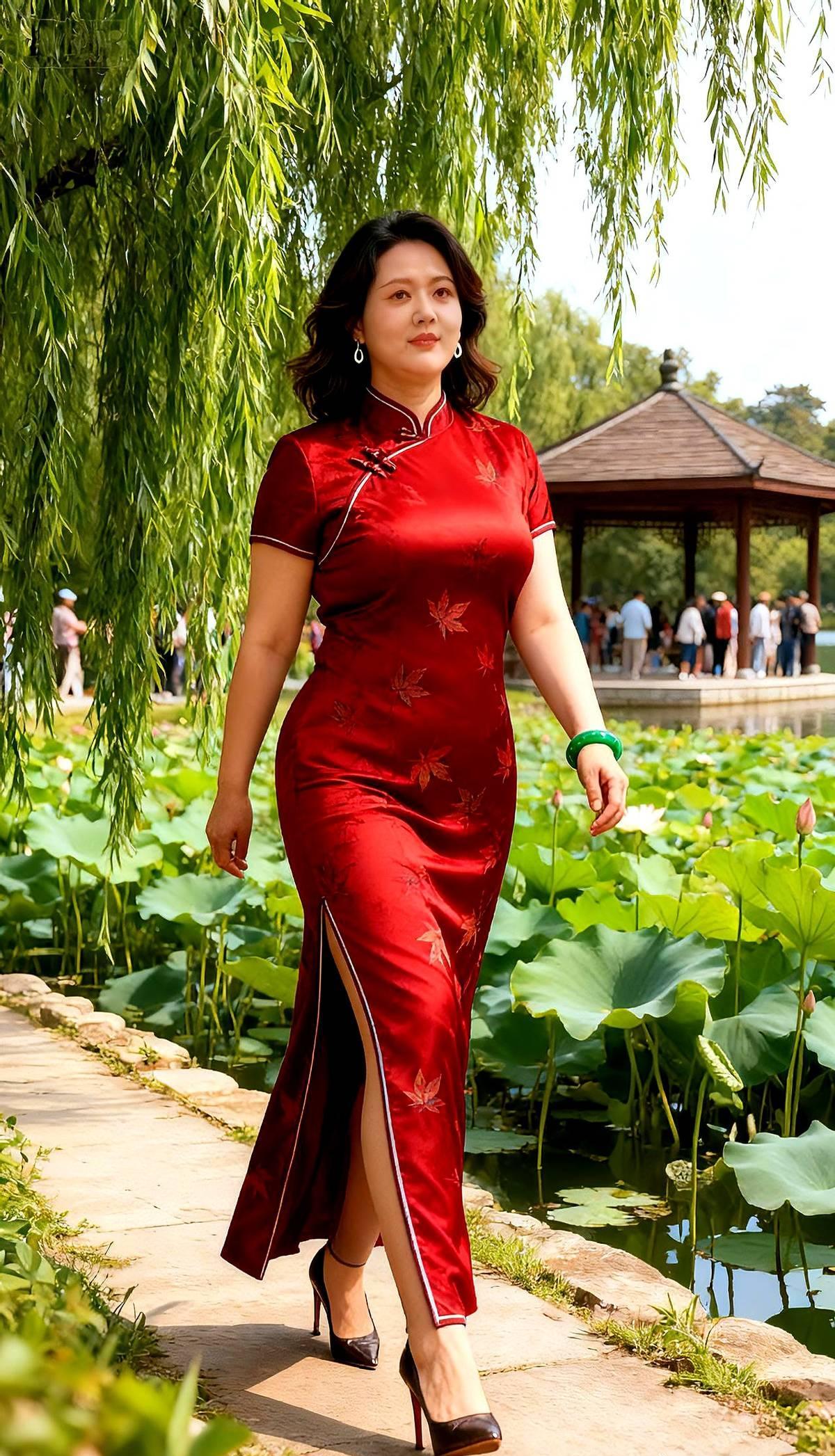 旗袍不是老古董，是穿着走地铁的潮牌。苏绣钉在Dior裙摆上，00后抢着下单，老