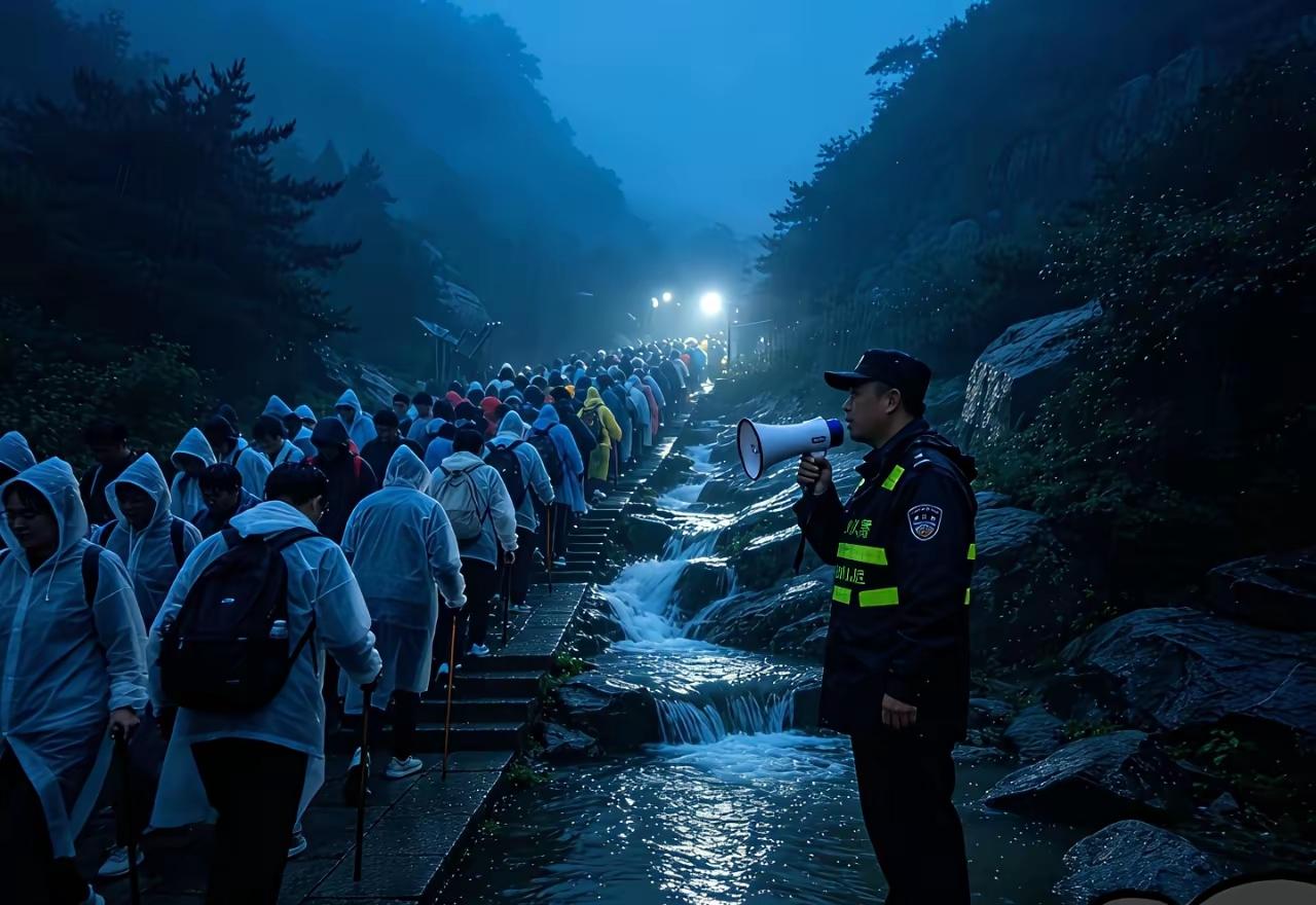 五一暴雨，万人被困山上，只能在厕所席地而睡，不如在家躺平煲剧。