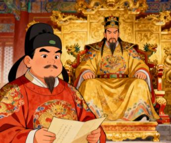 朱元璋当了皇帝，回凤阳老家，见到童年玩伴王二飞，朱元璋问他想要什么封赏，王二飞说