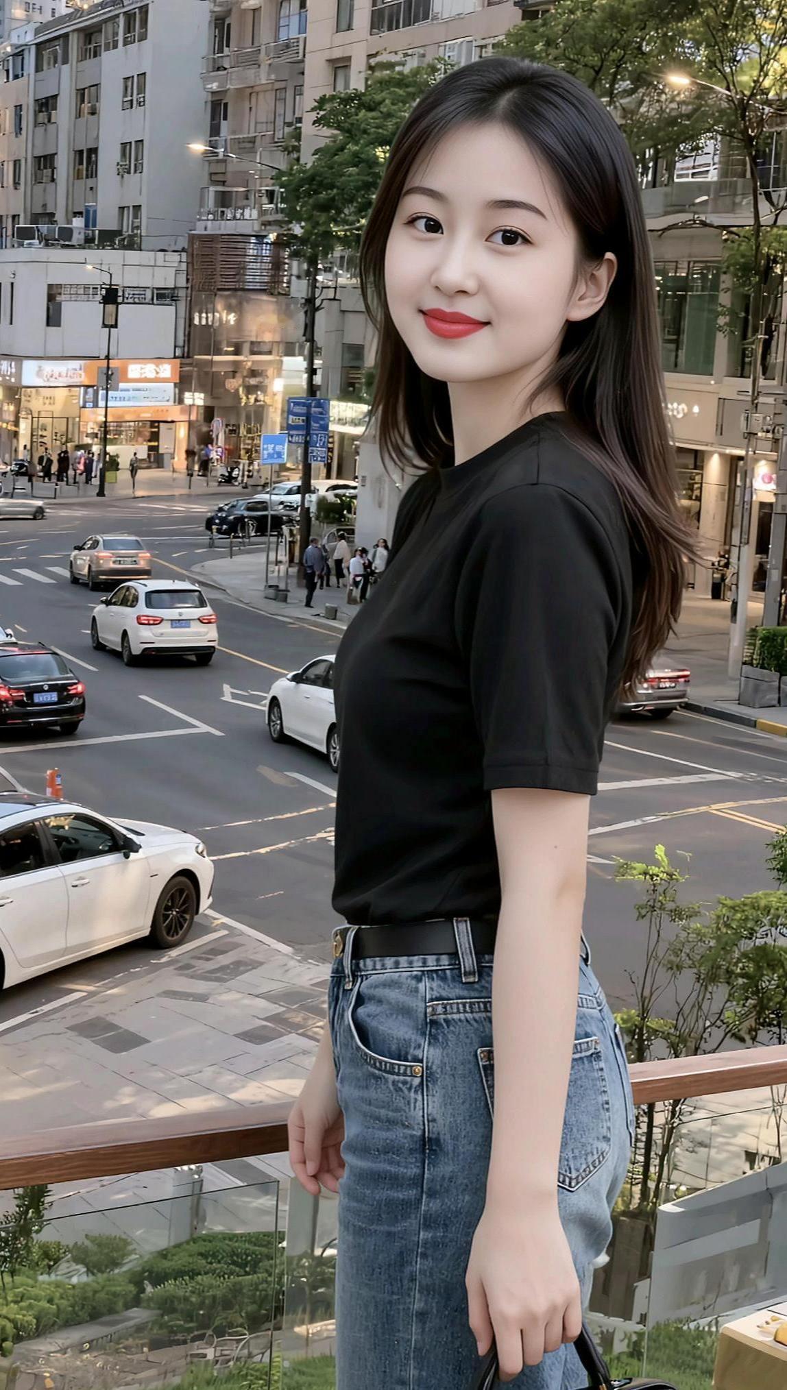 抖音玩法合伙人计划都市随拍少女写真甜系女孩甜美女孩穿搭