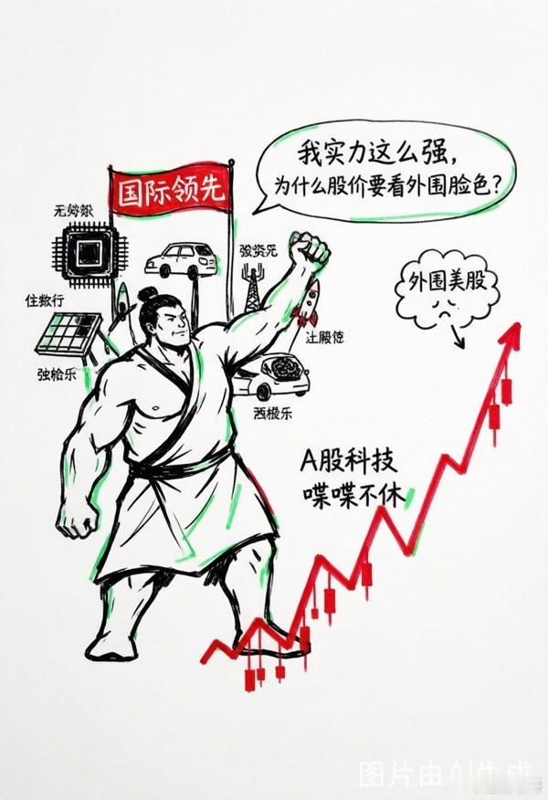 科技这波调整，什么时候才能不看外围脸色？说实话，咱们的科技底盘是真硬。半导体设备
