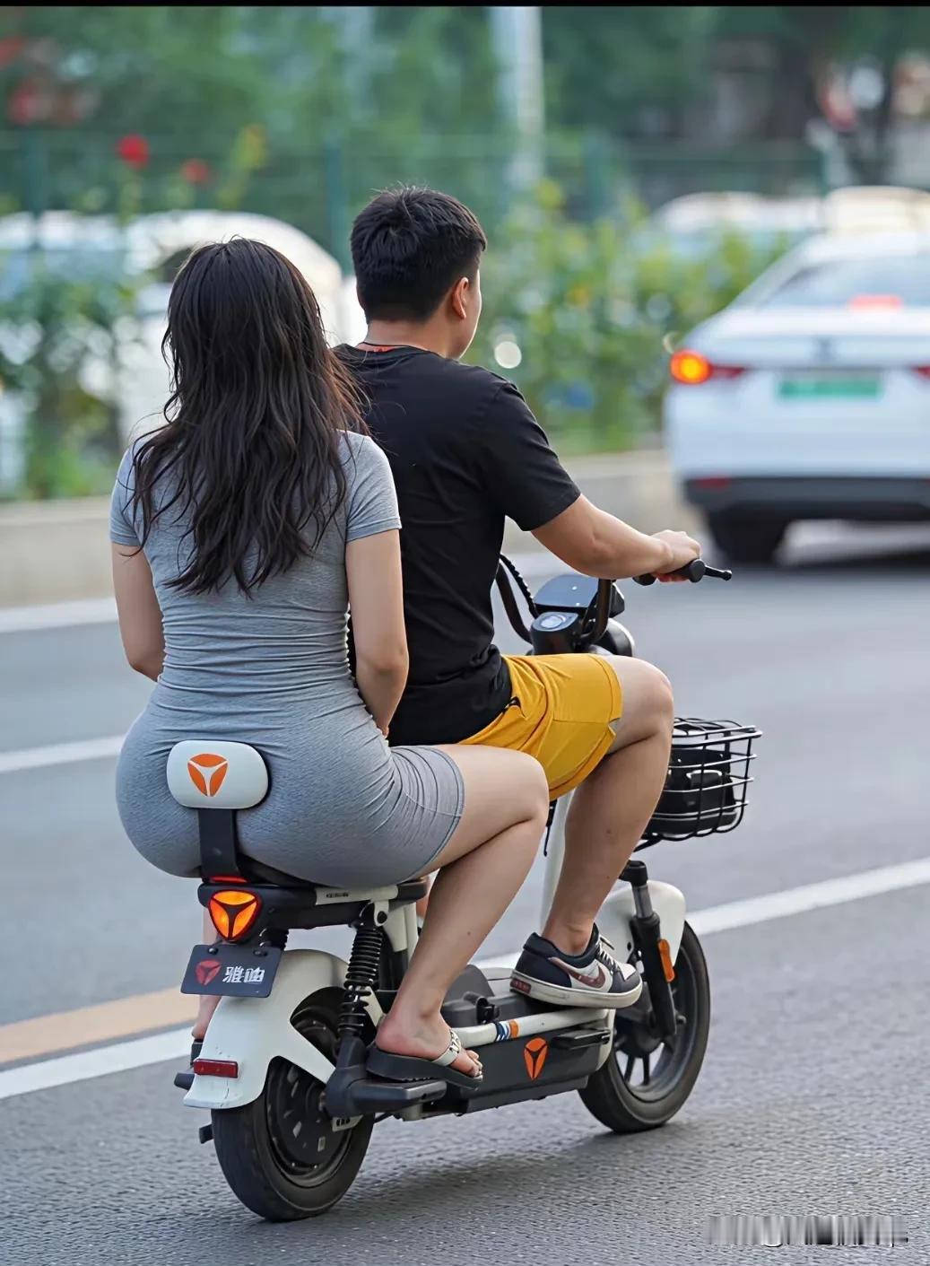 骑上你的小摩托，就是这条街最靓的仔。