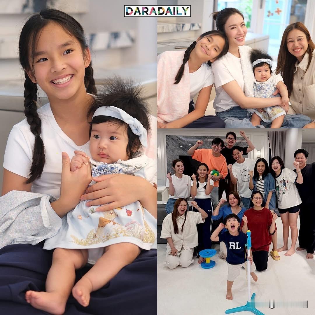 【Aff去探望了Push一家。。】Aff带女儿新年妹去探望了Push夫妇和两个