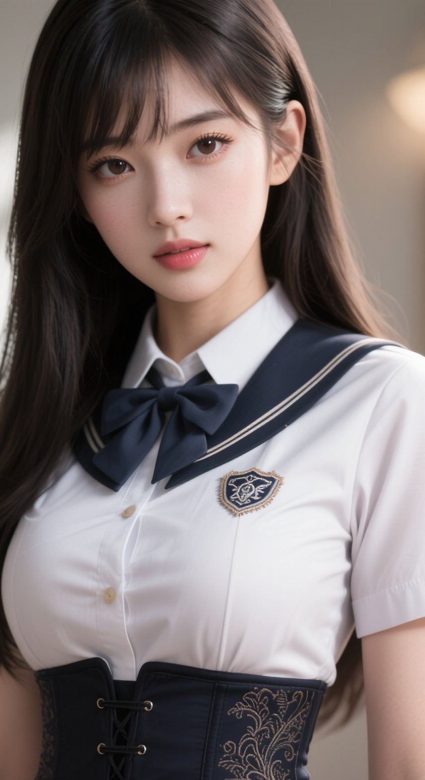 温婉少妇轻抚发丝，慵懒风情尽显妩媚