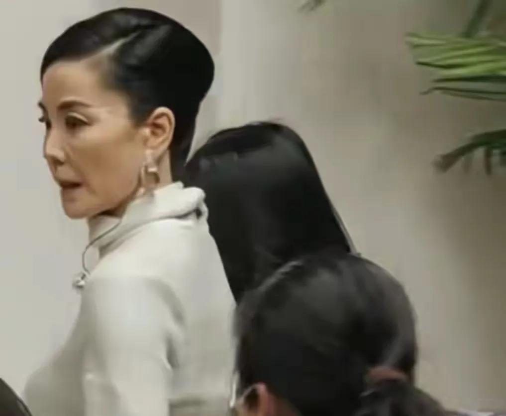 这个角度拍摄的王菲，瞬间老了十岁，像60多岁的女人。