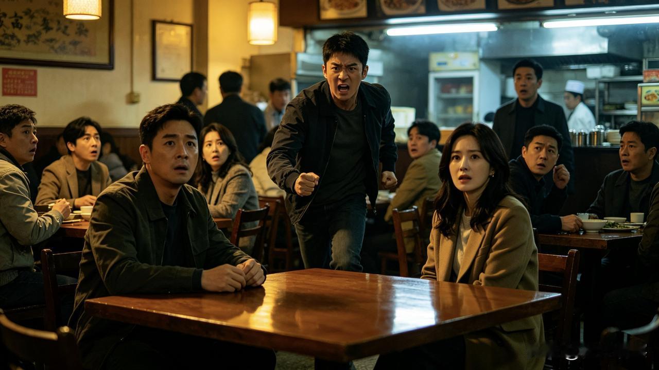 搞暧昧千万别约完麻将就近吃饭！女人跟暧昧对象吃饭结果被男友撞见，尴尬到我现在想起