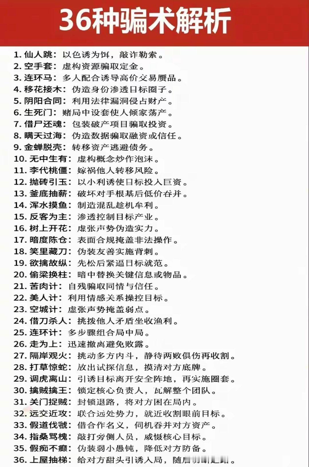 骗术[并不简单]大家转需​​​
