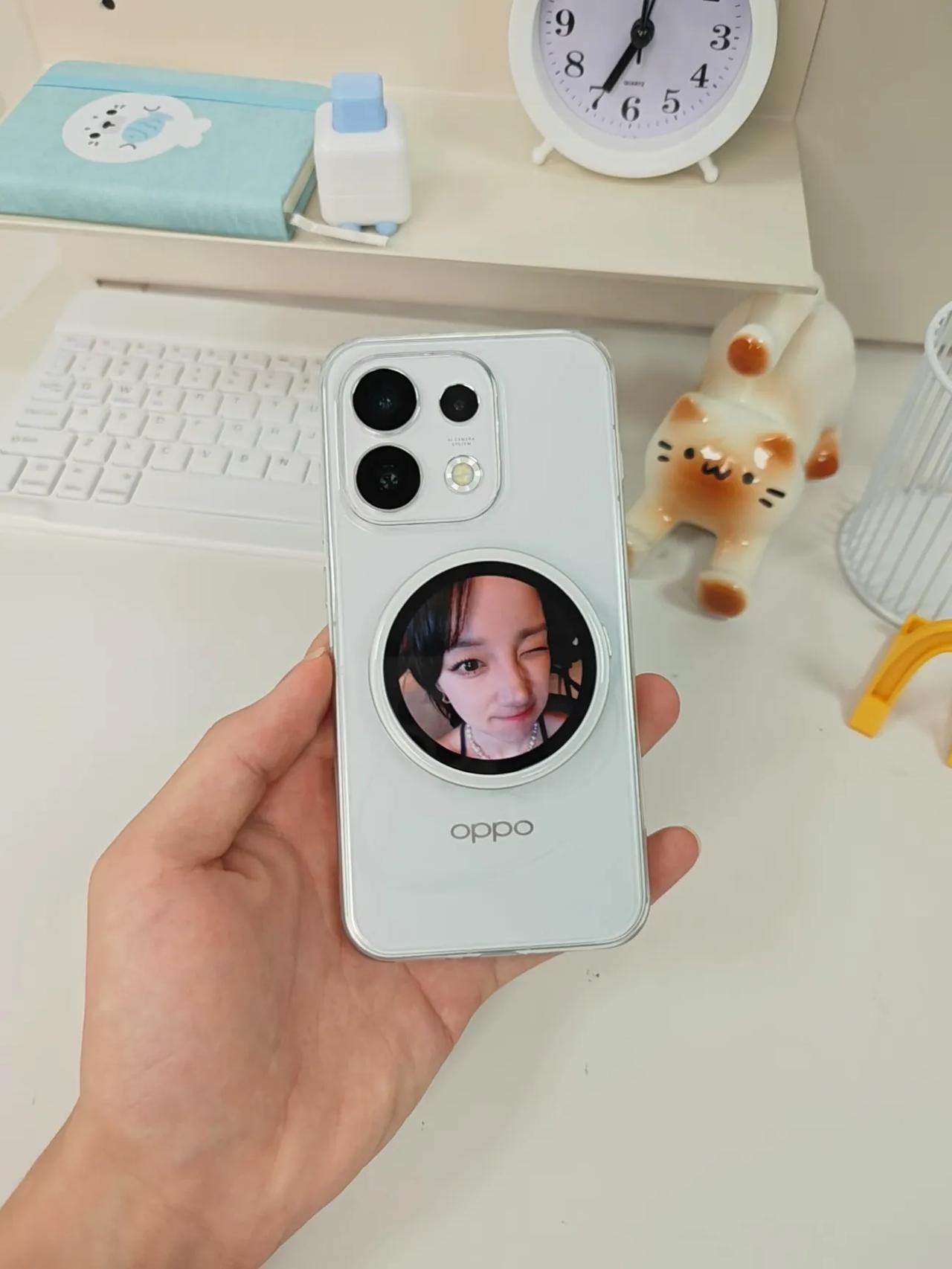 OPPOReno16➕背屏不就是“宋雨琦痛机”吗这个叫做OPPOBubbl