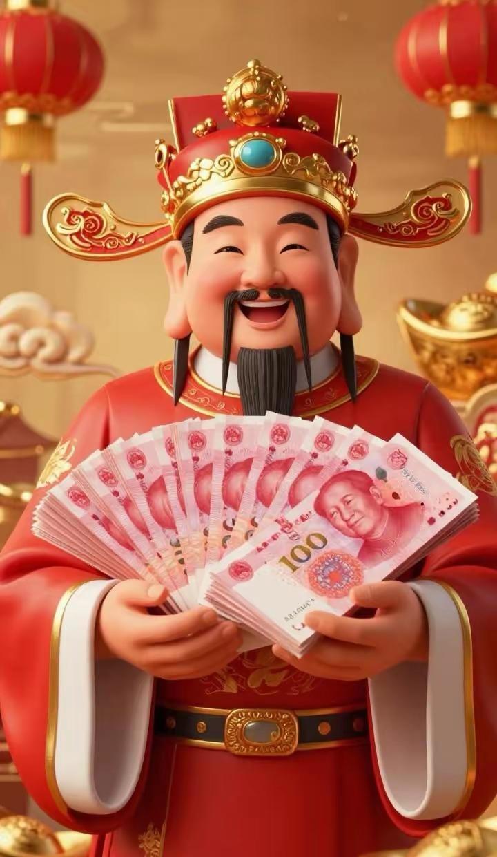 来了，这位命中带财的朋友，说的就是你！财神爷早就在这儿候着了，专门给你送上一