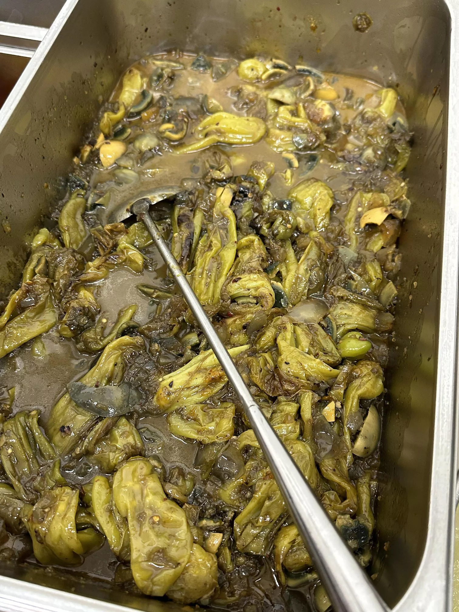 无法接受！食堂阿姨到底是怎么想出这种做法的？这菜怎么做成这样？