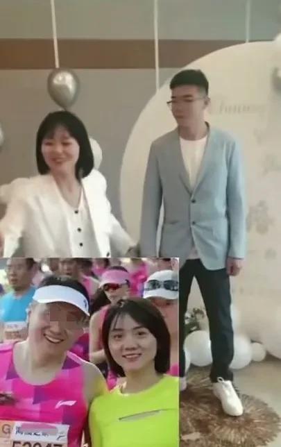 有网友扒出无锡马拉松女子与男友订婚的视频，虽然有点模糊，但一眼就可以看出，订婚的