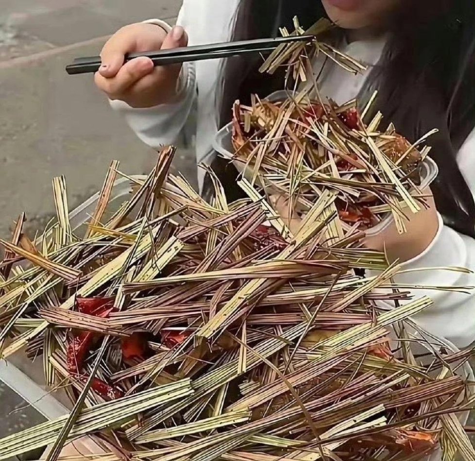 她吃的是啥？这玩意真的是给人吃的吗？