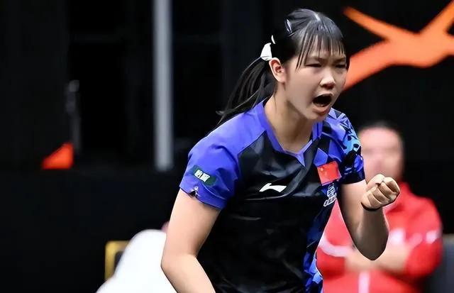 看齐孙颖莎！15岁女乒新星4连胜闯进32强赛前没人拿她当回事。WTT中国大满