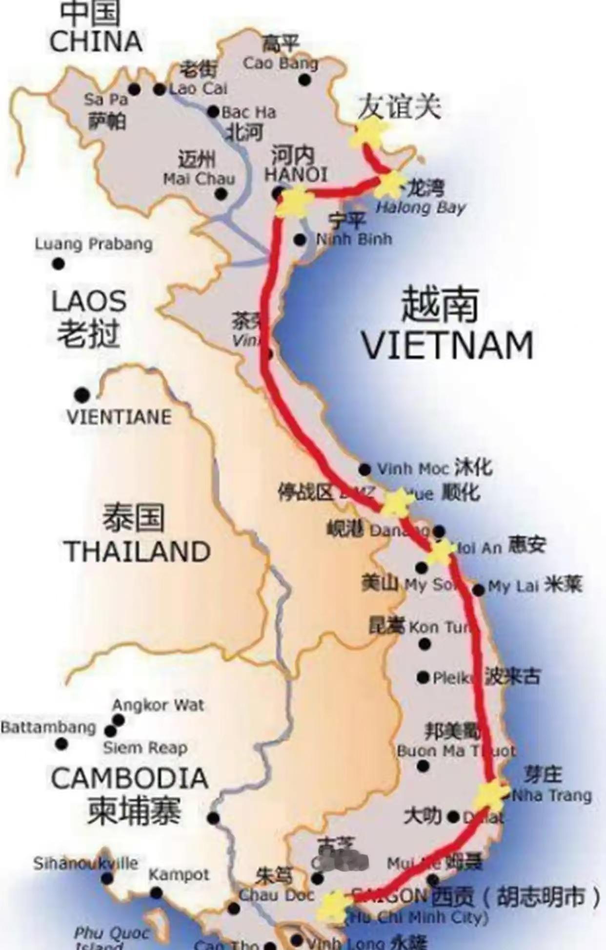 越南不再提要中国转让高铁技术，起初越南以为各国都会争着来承建他们的高铁项目，于是