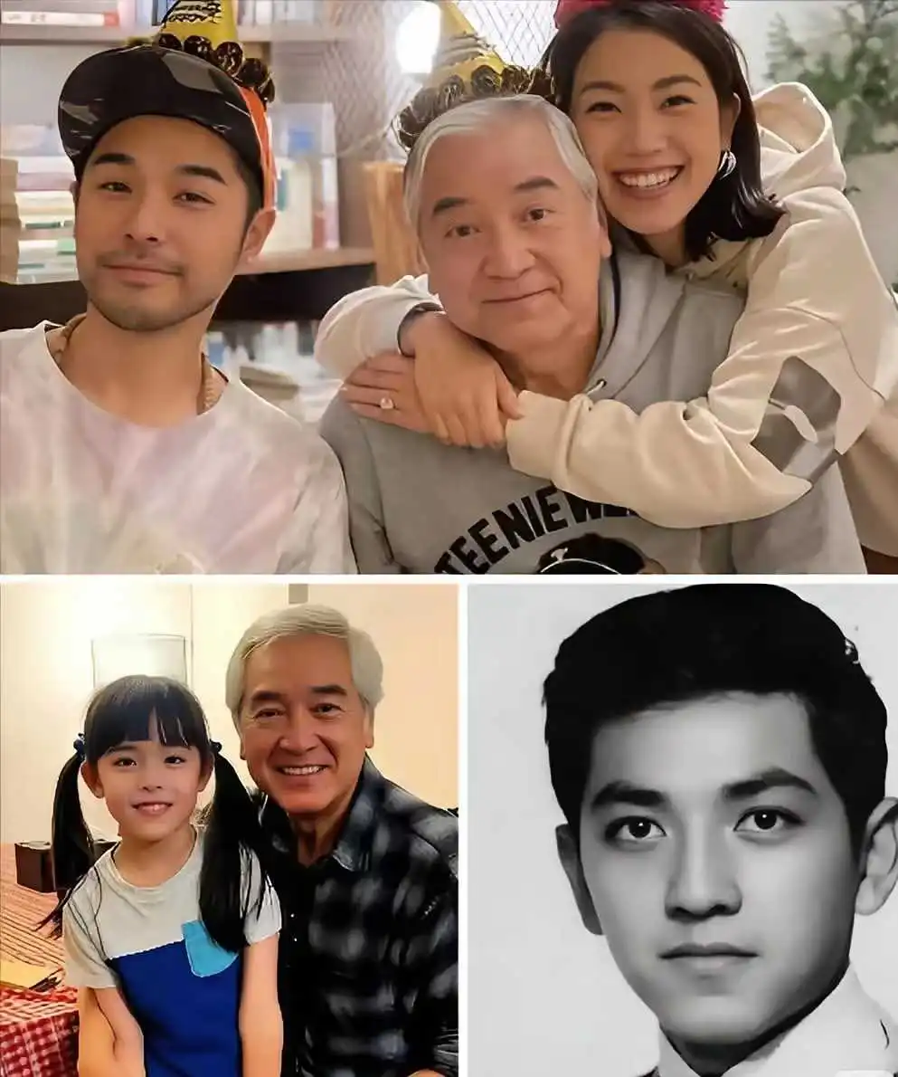 80岁中国香港TVB老戏骨秦沛现状：定居加拿大，和日本妻子很恩爱，儿女都是知名歌