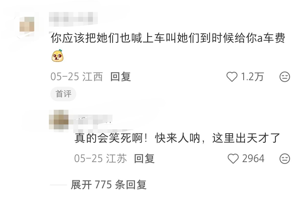 段子看看就行了。不过我在想，比亚迪或许以后真的能“一统”网约车的天下了。
