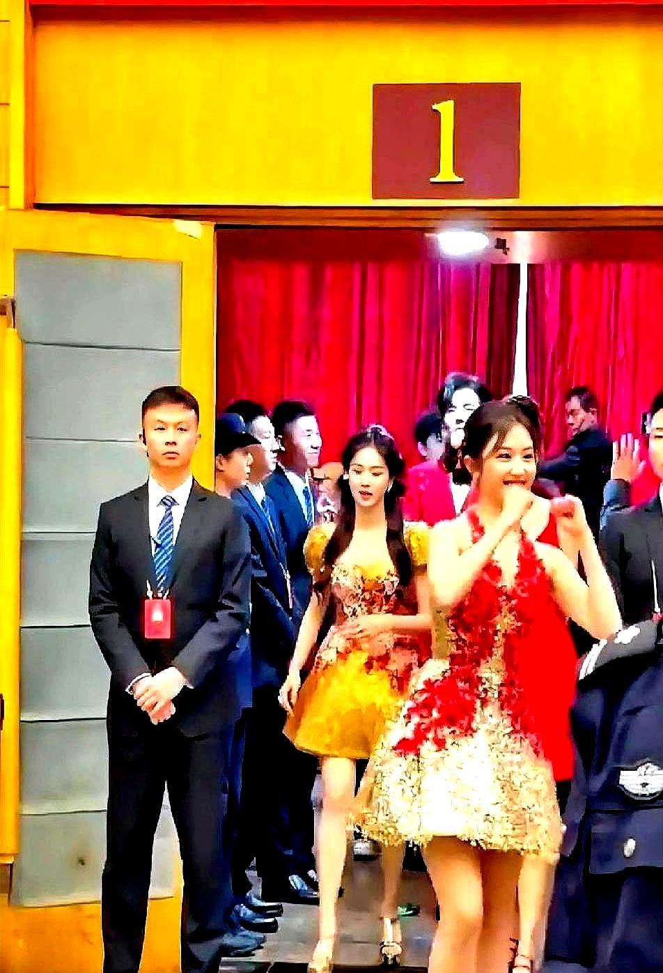 内娱十年的审美骗局，被白鹿和李兰迪一张同框照，戳穿了。春晚那个高清镜头，简