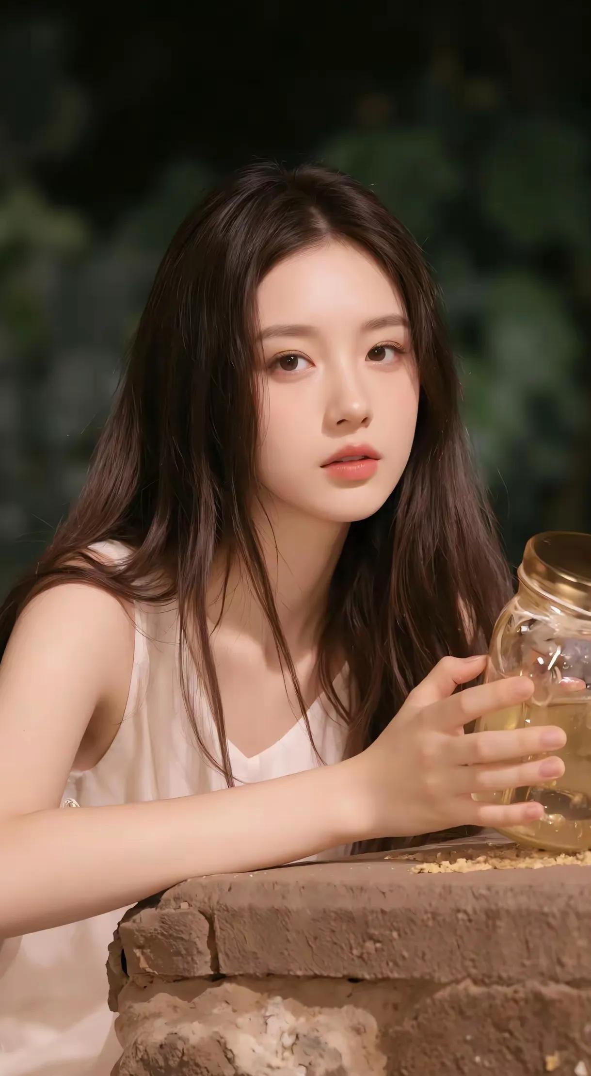 你心中的美女啥模样漂亮可爱的女孩