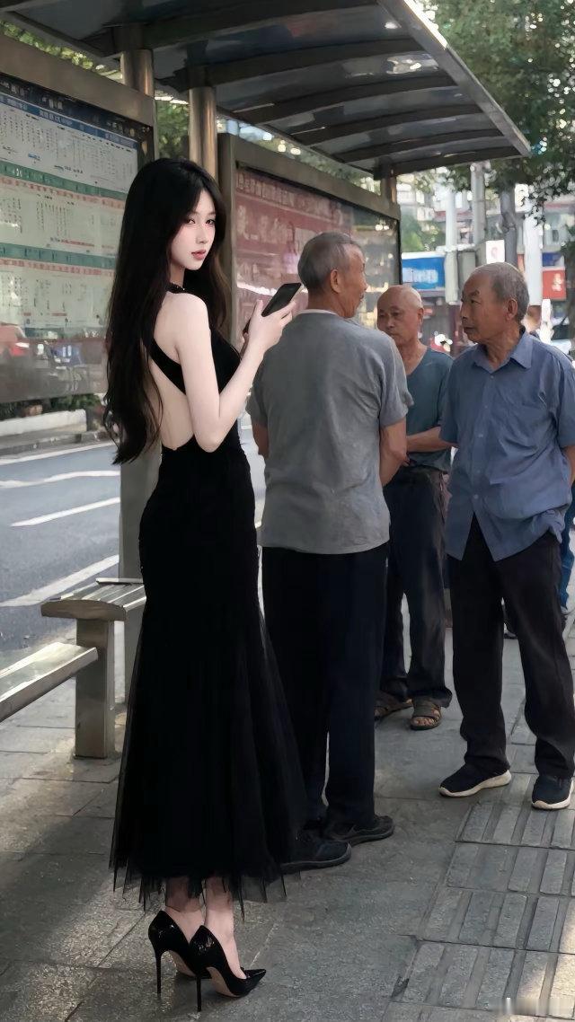 旁边的大爷愣是没看一眼