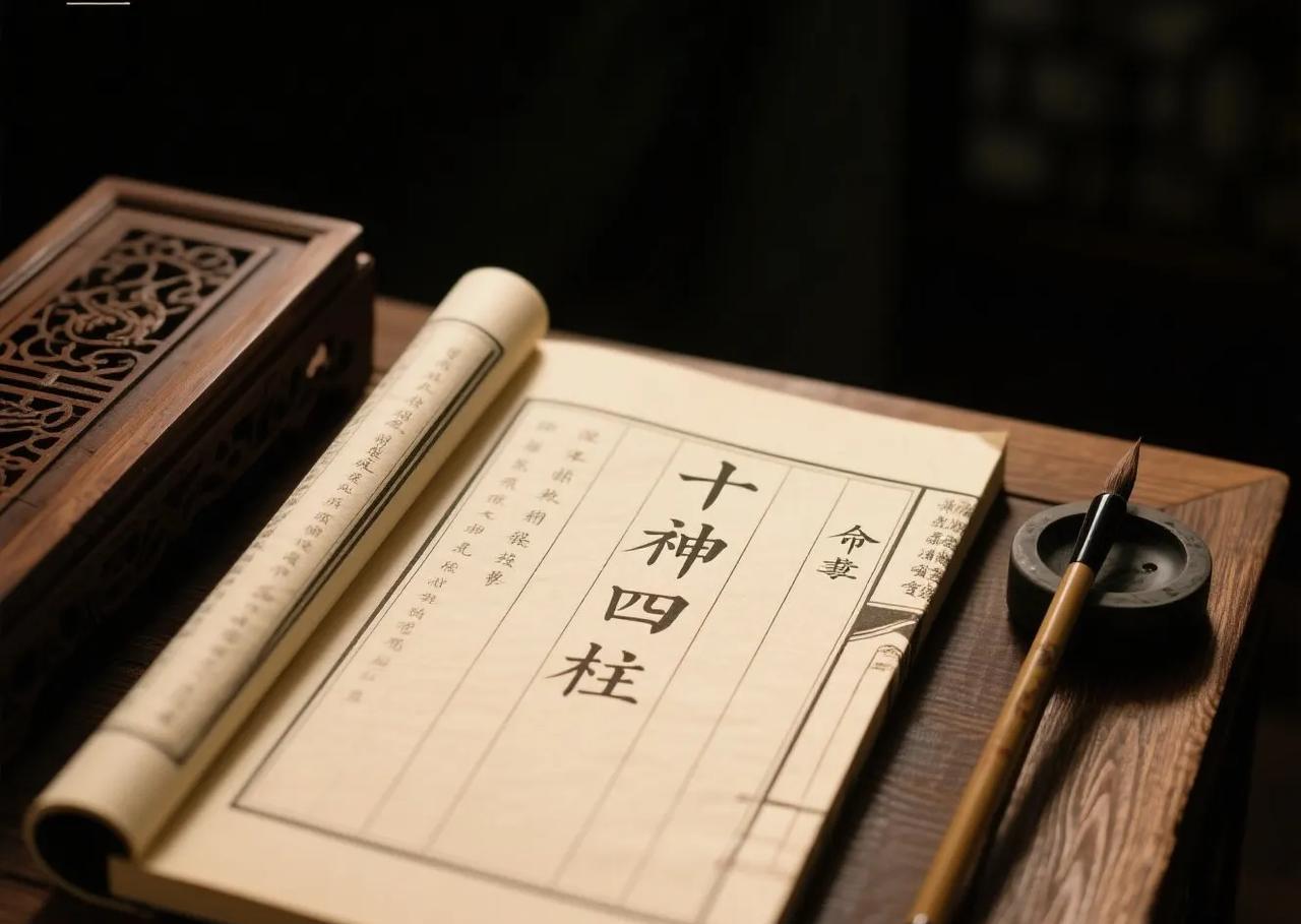 四柱为时空背景，十神为角色群像四柱：人生四幕剧年柱：祖荫之根如家族古树根系