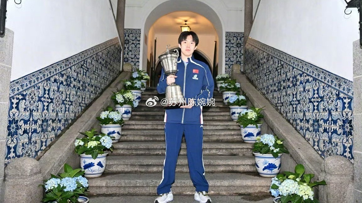 王楚钦孙颖莎澳门大片上新【王楚钦孙颖莎澳门冠军城市宣传照】2026澳门世界杯男单