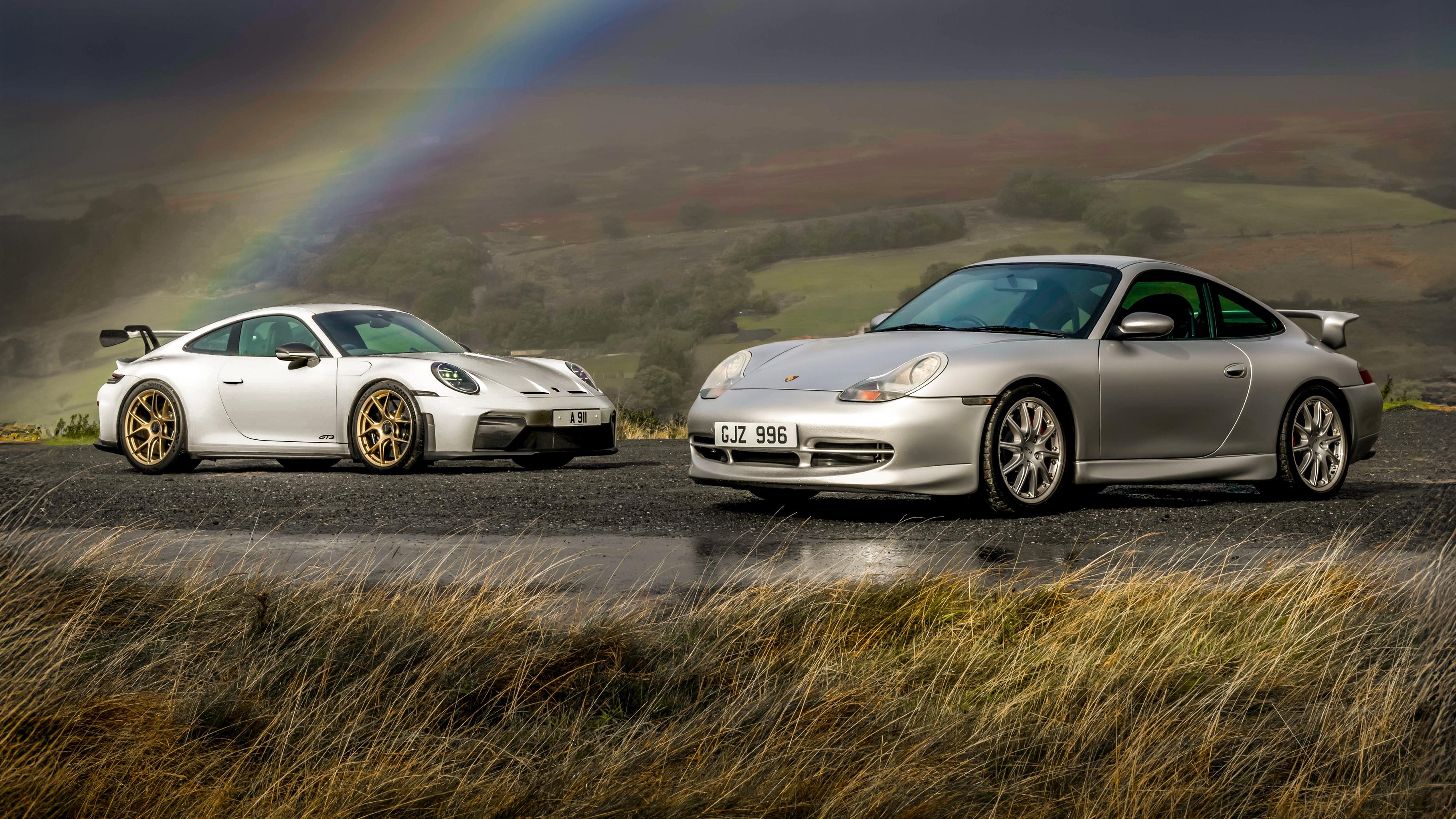 Porsche911GT3保时捷保时捷911欣赏一下初代的996GT3和