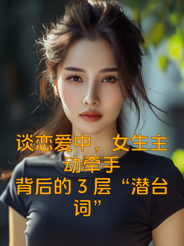 谈恋爱中，女生主动牵手背后的3层“潜台词”
