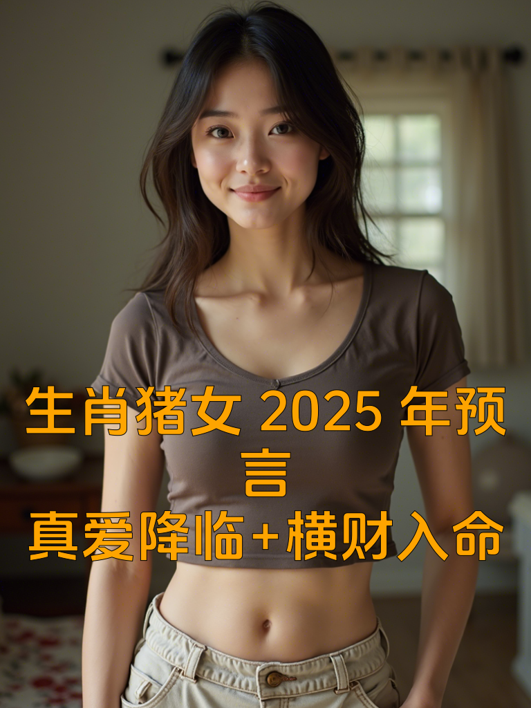 生肖猪女2025年预言：真爱降临+横财入命