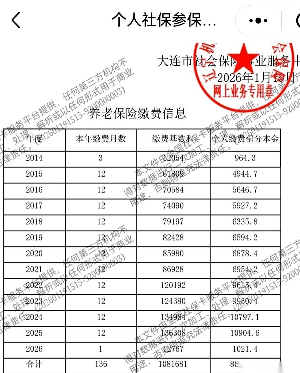 41年工龄，大连一个副研究馆员，马上退休。单子拿过来，算完我把数给他看：987