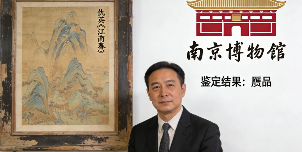 虚惊一场！馆藏仇英《江南春》现身拍卖？南博回应：全是赝品！刷到消息吓一跳，