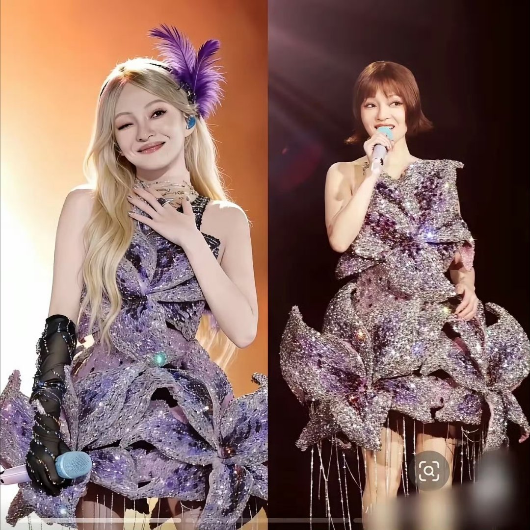 张韶涵新旧发型师差距太大了发型确实能够影响。