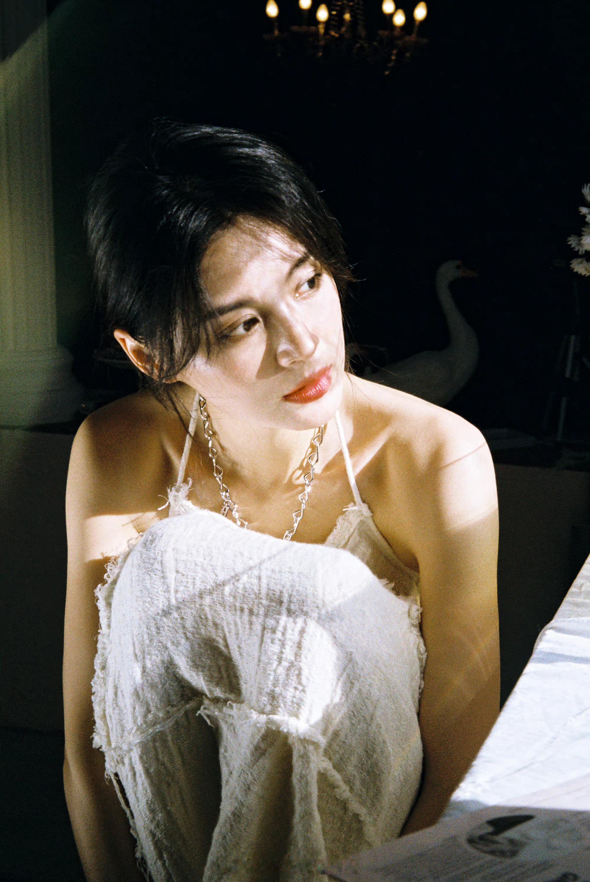 毛林林白色纯美温柔治愈