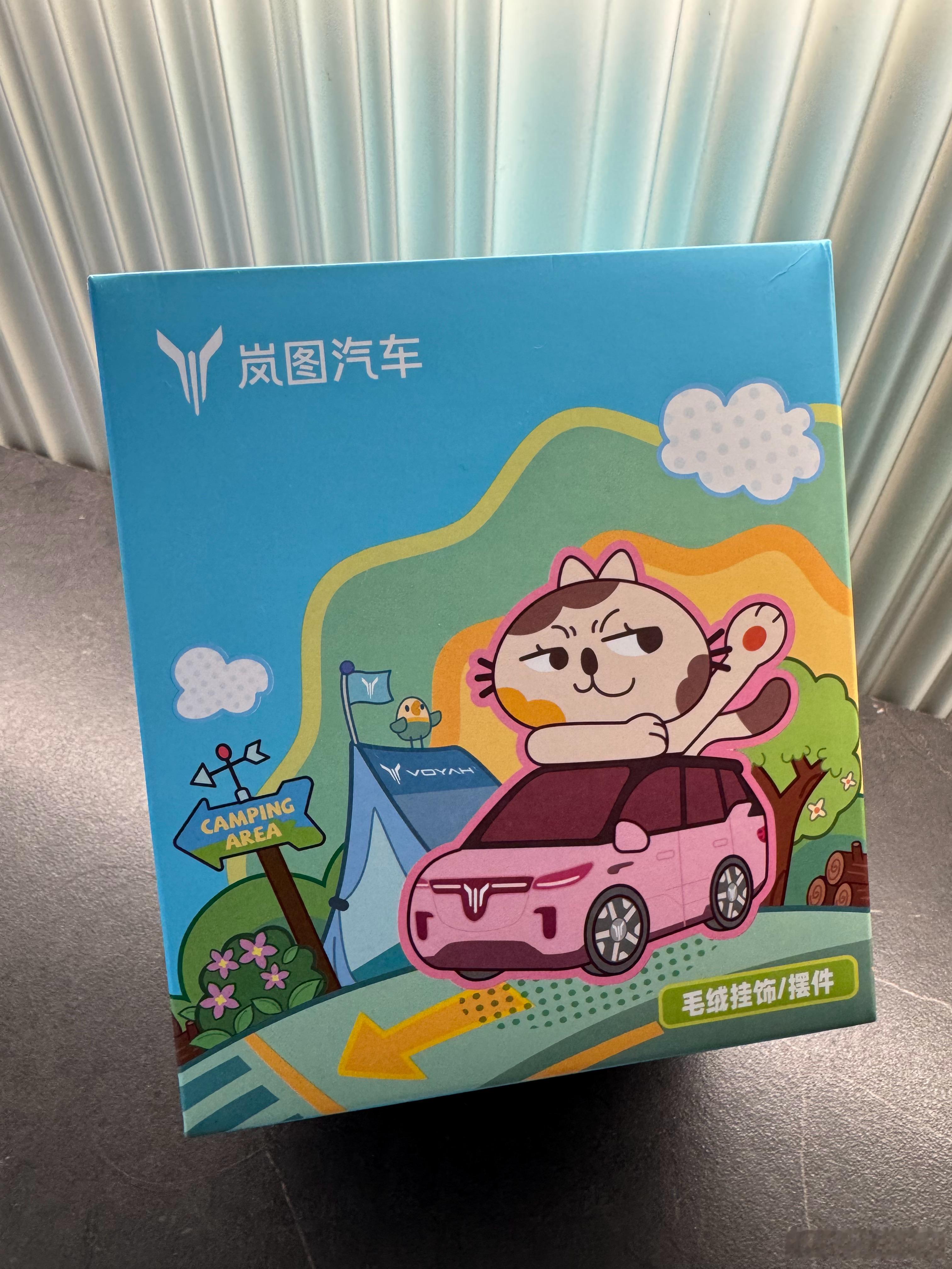 岚图毛绒挂饰盲盒里面是啥我也不知道图二四选一评论就行，抽一个铁粉哈大
