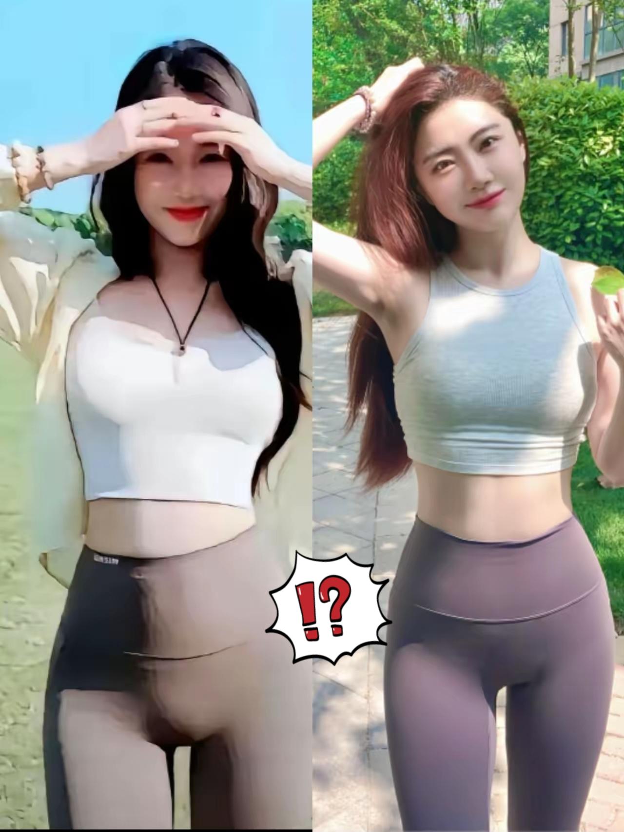 街上全是穿瑜伽裤的姑娘，有人夸勾勒线条比啥都惹眼，有人骂“不得体”，这争议吵