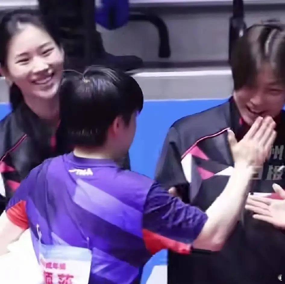 24年翘首以盼，河北女队再度闯入全运会决赛。恭喜孙颖莎率领的河北队以3：0完胜缺