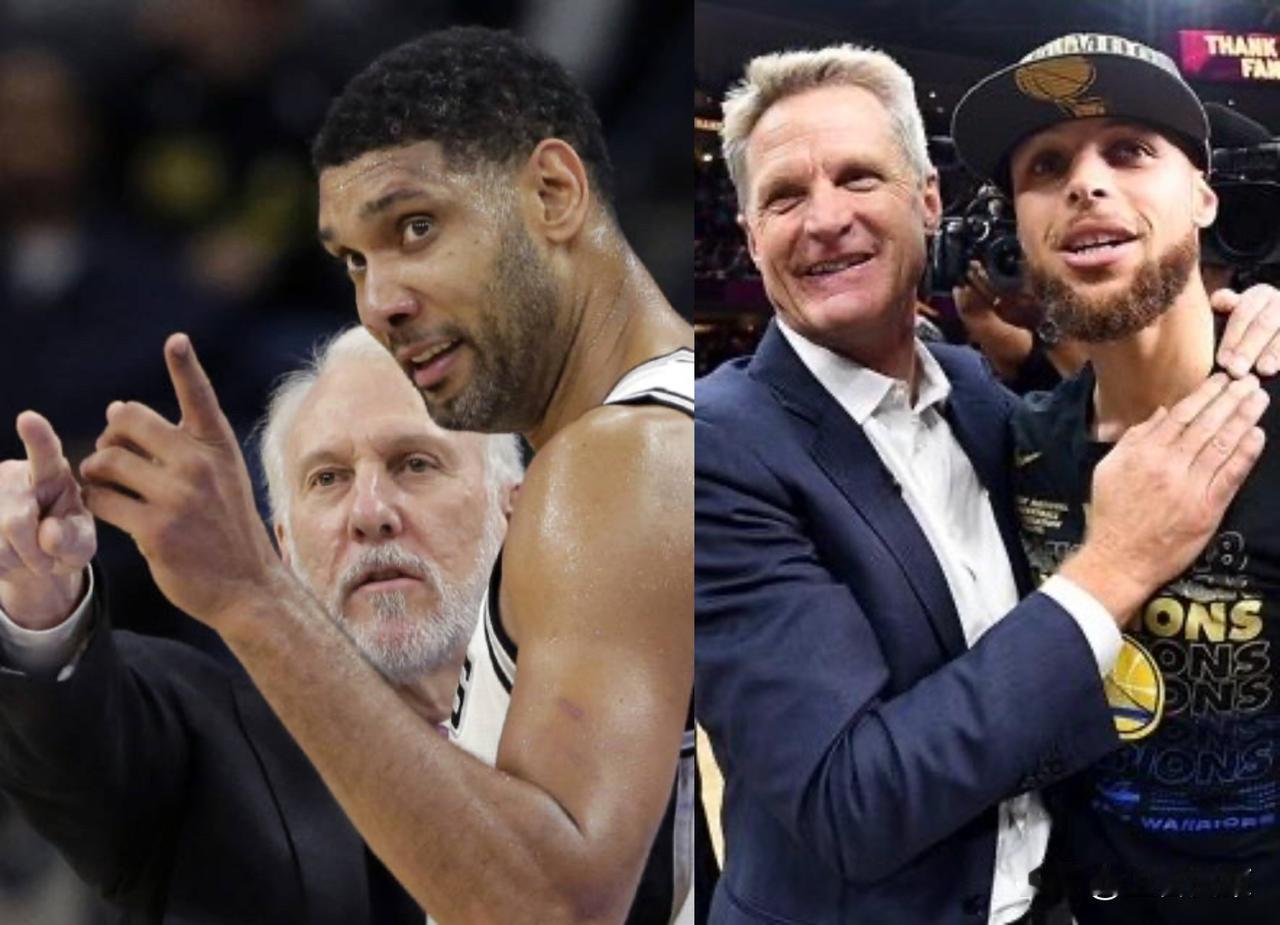 我觉得科尔是比波波维奇更强的教练！！1，勇士球员天赋很低克莱，库里，格林铁三