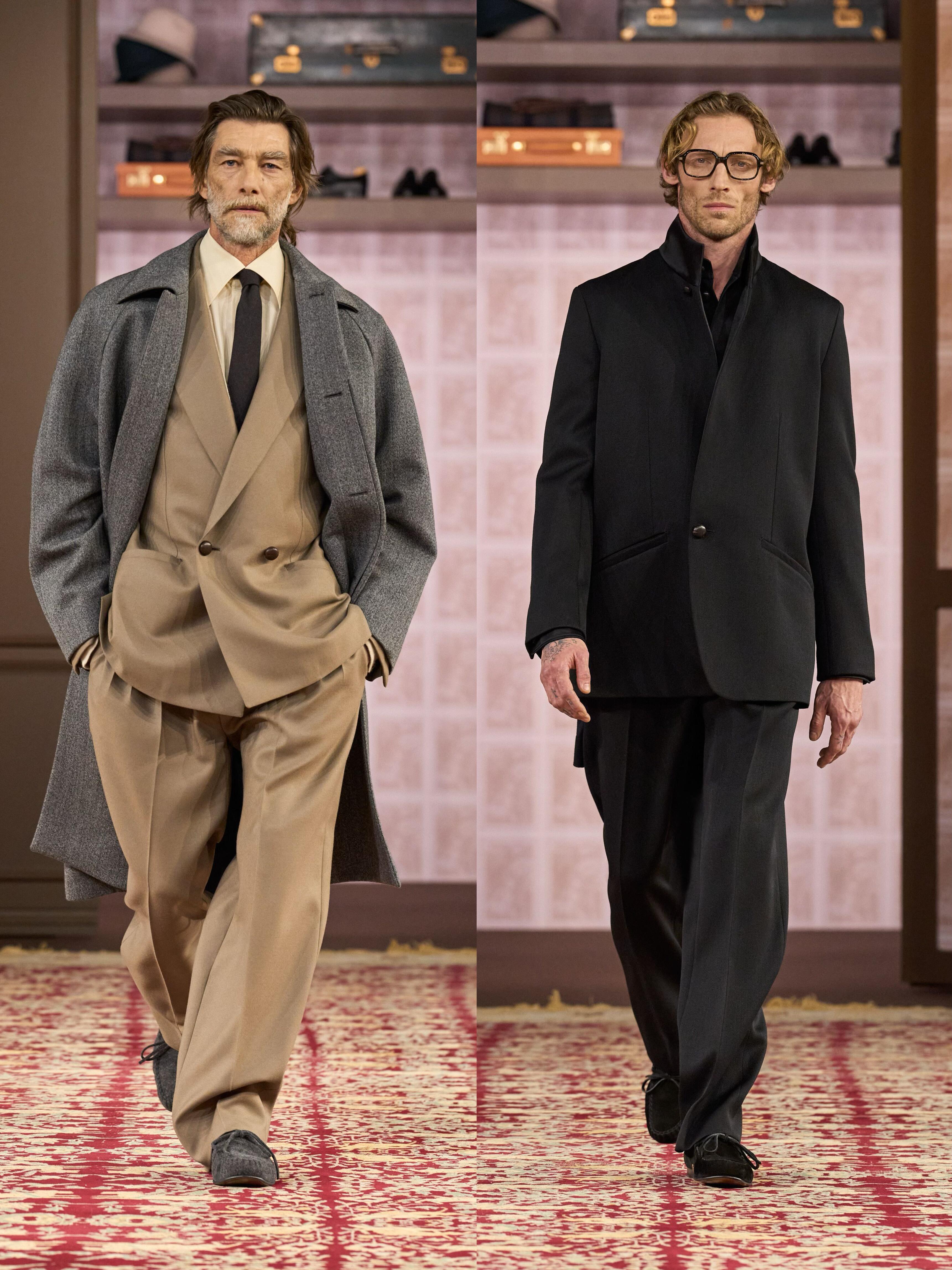 男装周米兰男装周大秀直击Zegna2026秋冬男装系列超有老干部衣橱既视感。意