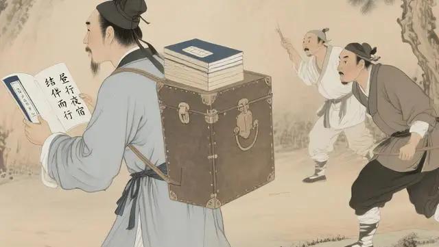 古代上京的考生盘缠丰厚，为何土匪不抢？土匪：你不看腰上绑的啥？古代读书人最大的梦
