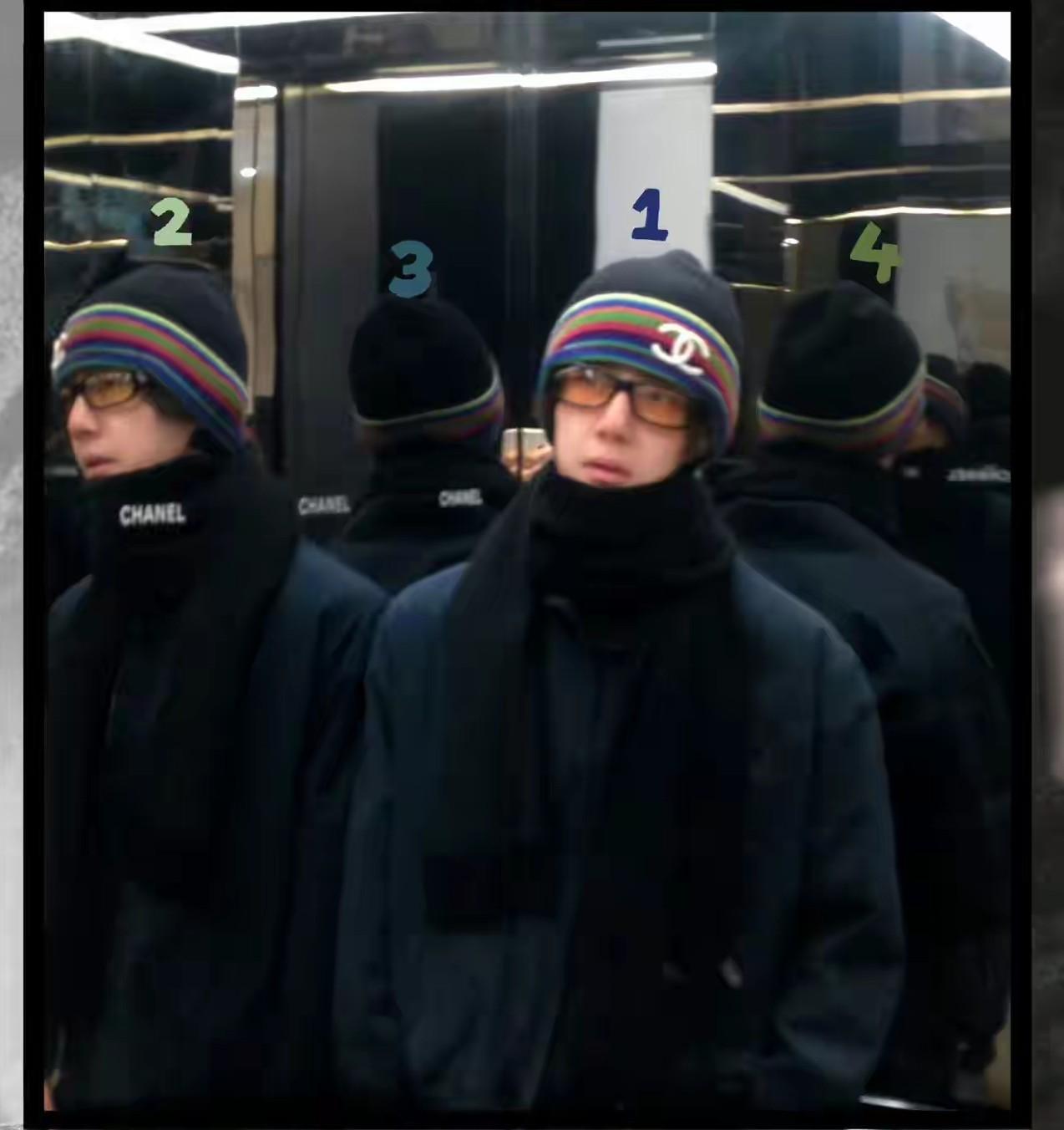 王一博出国了胆子也变大了明晃晃的2314，还有脱口而出的“哎呀妈呀”，他一点都