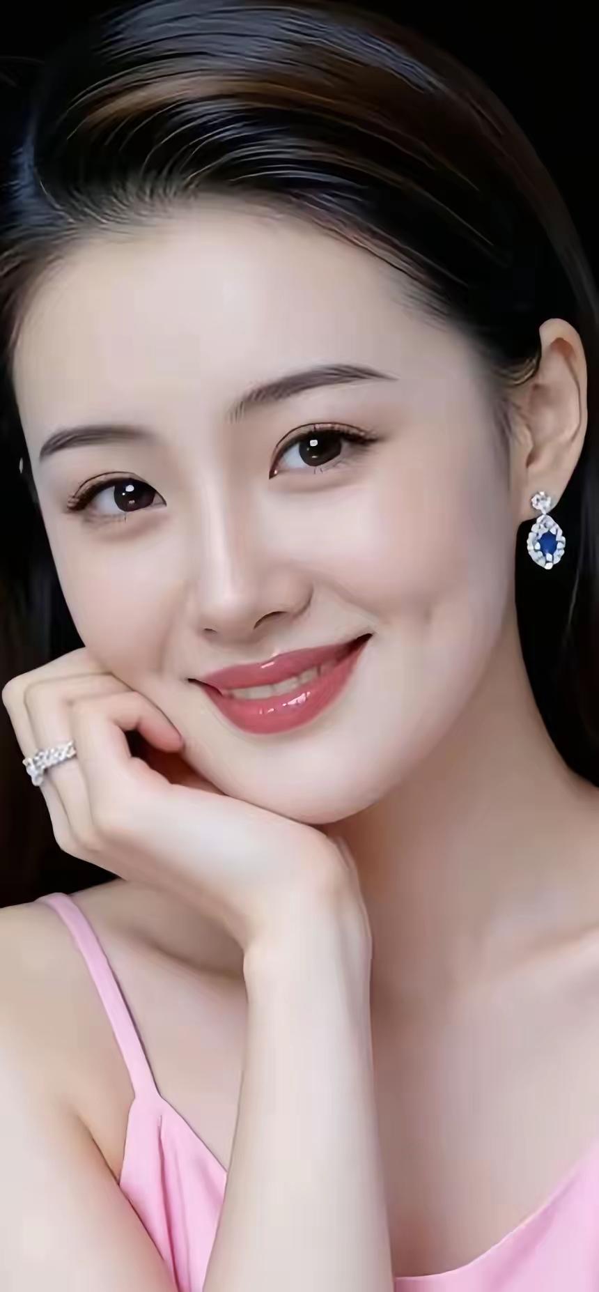 这位小姐姐笑起来真甜！