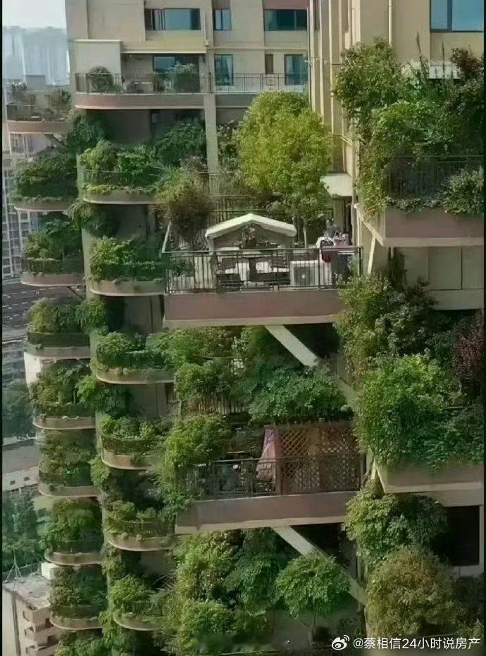 这种第四代住宅你喜欢吗？如果有一家平台上摆的乱七八糟的，那么你住在楼上，估计看着