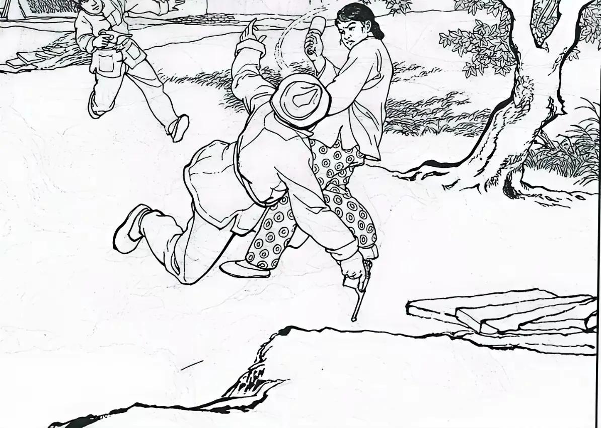 今天看到这个连环画好亲切，当年还是小孩，大家知道这是那部连环画吗？答对的估计年龄