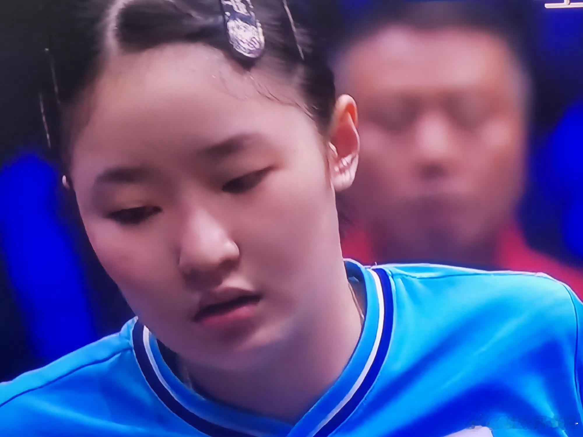 王艺迪把张本美和打出表情包王艺迪太猛了！赛场上直接把张本美和打成表情包，每一拍都