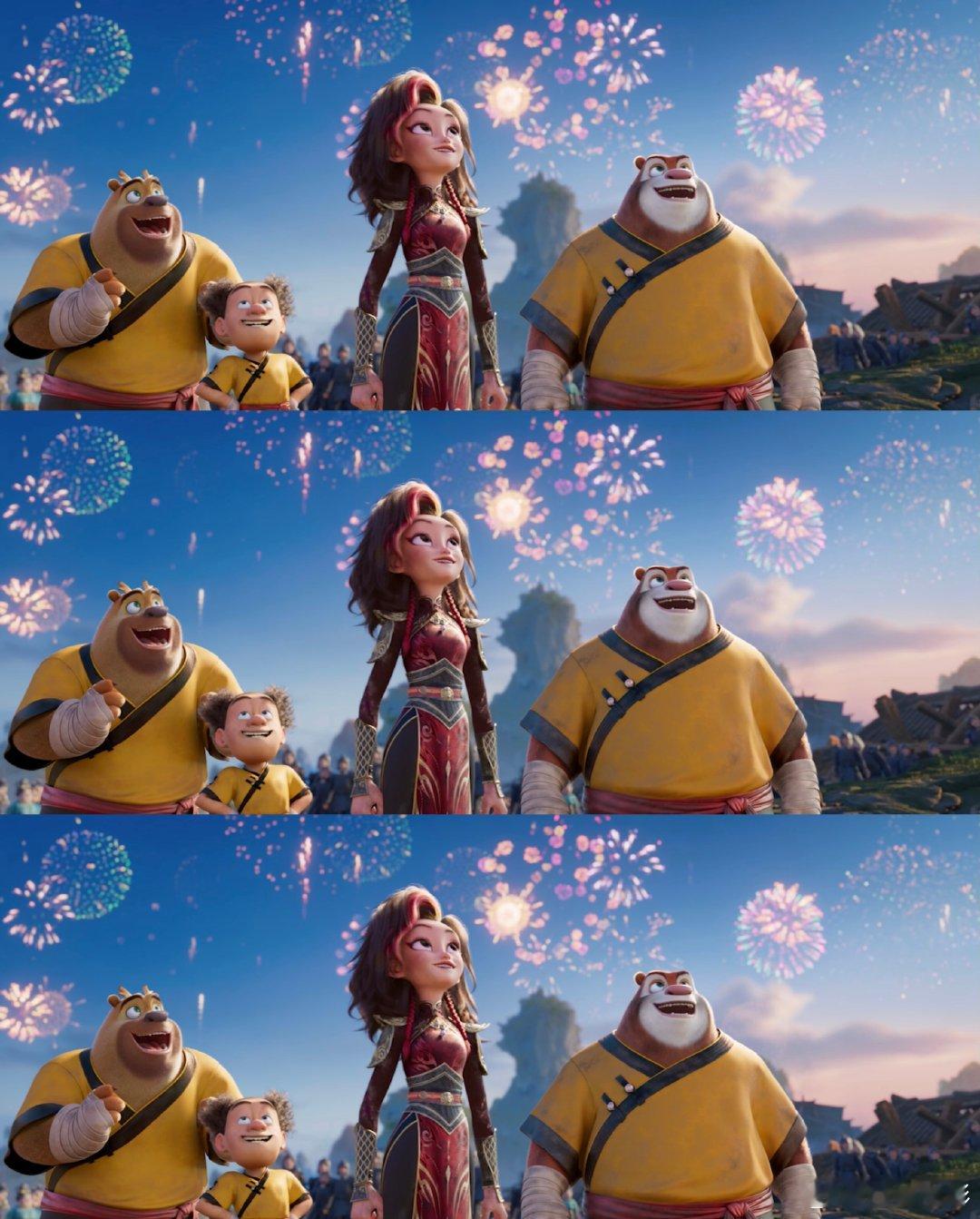 谁懂熊出没在过年界的权威熊出没陪我们跨了十二年，一个生肖轮回的长情，这才是过年