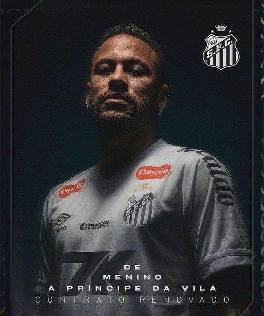 欧洲转会新闻发布会！★养老节奏！33岁的内马尔与桑托斯续约至今年12月31日