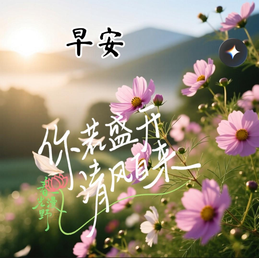 分享早安图片早安，放下过去，重新开始。