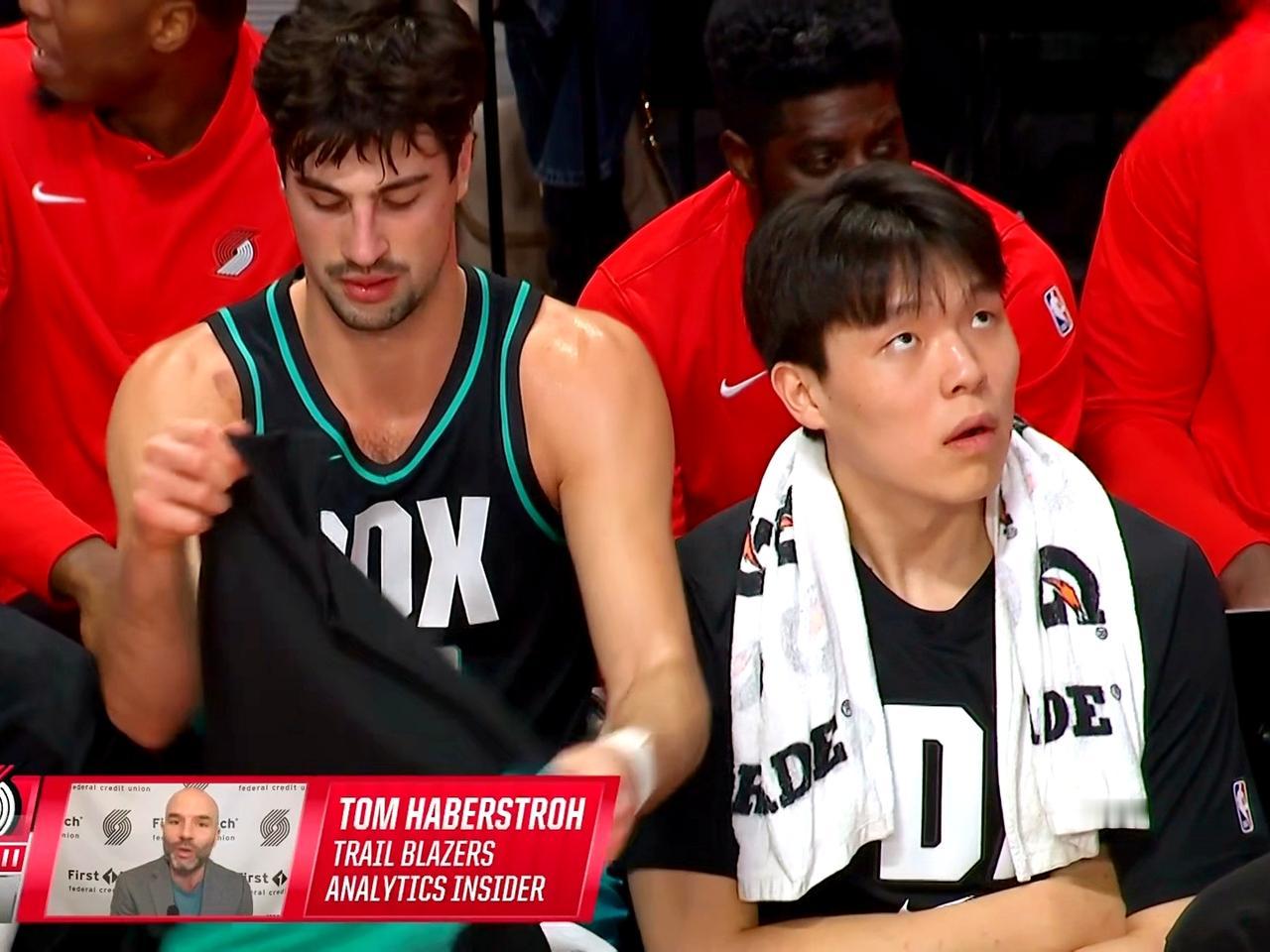 不上场又怎样，杨瀚森在开拓者也能成约基奇开拓者对阵热火，赛前直播网站对这场比