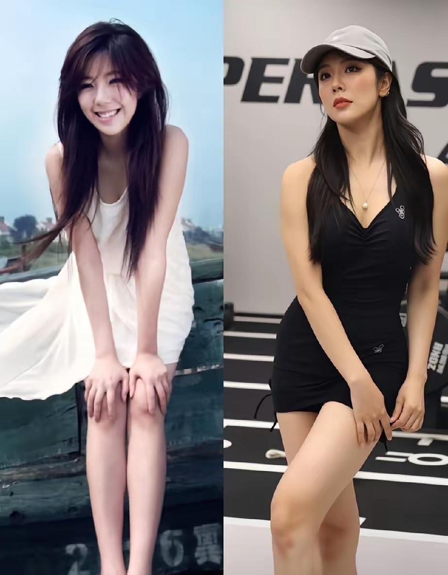 当年万人追的女神如今却是她穿着白裙子戴着头纱那男的慌乱得要死当时她应该是