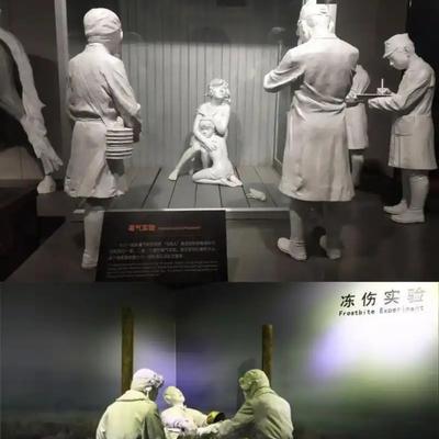 二战期间，731部队将被俘的中国平民、战俘称作“马路大”，也就是实验材料。这名受